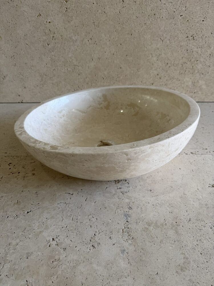 Umivaonik Classic Bowl — Travertin Classic