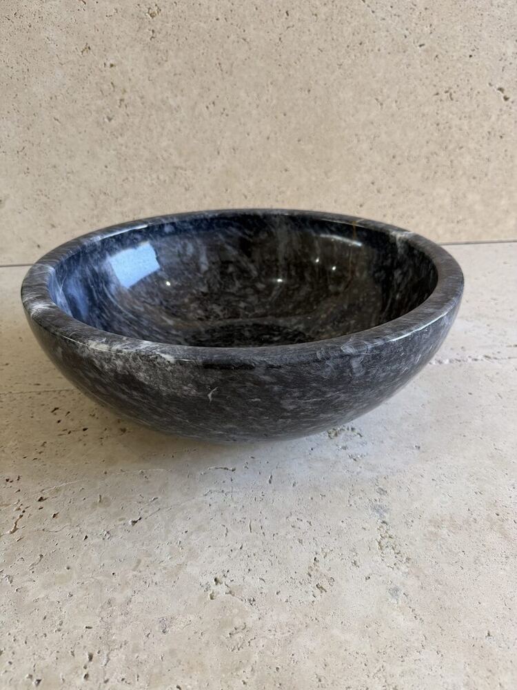 Umivaonik Dark Bowl — Tamni mramor